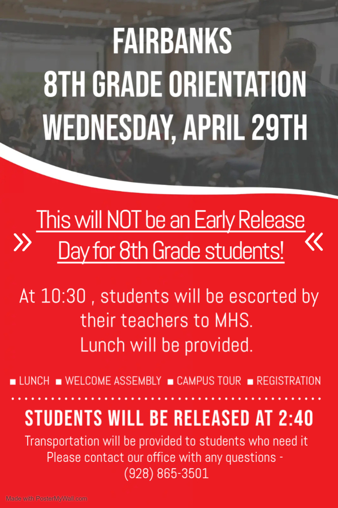 8th Grade Orientation