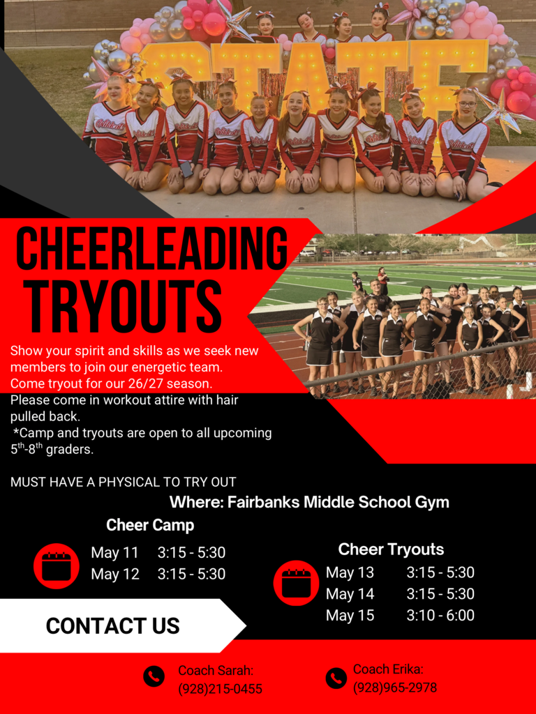 FMS Cheer Tryouts!