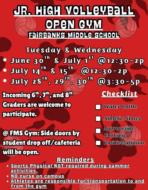 FMS Volleyball Open Gym