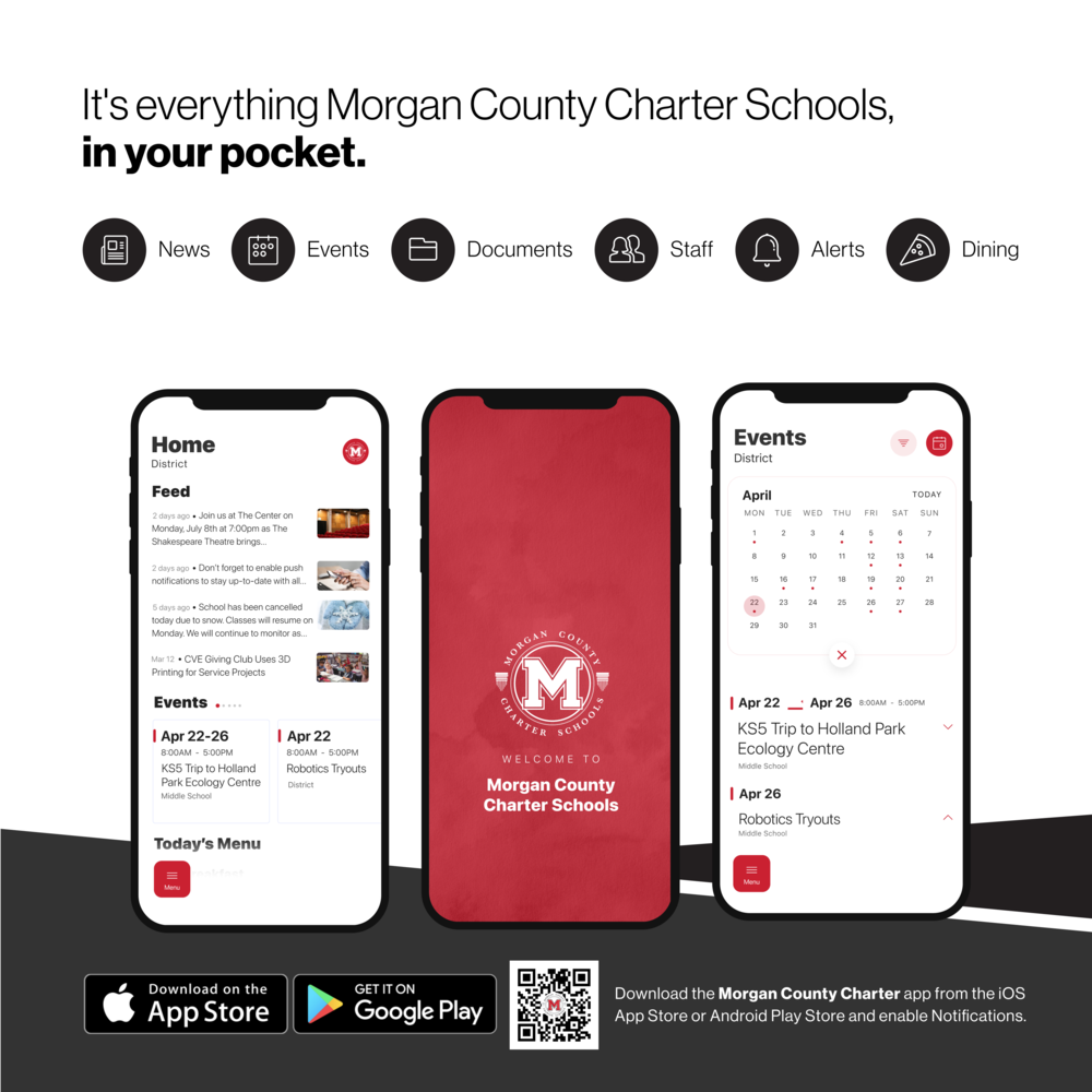 It’s everything Morgan County Charter Schools, in your pocket.