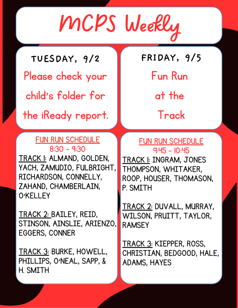 week at a glance