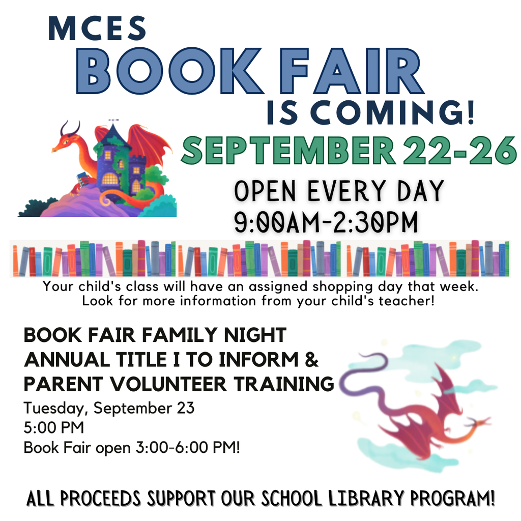 book fair September 22-26