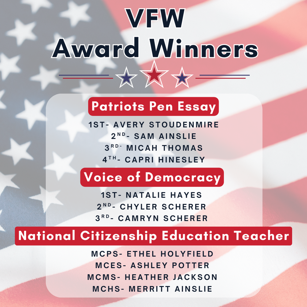 VFW winners
