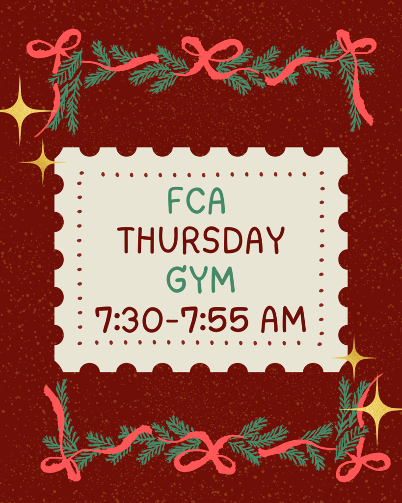 FCA Dec Huddle info
