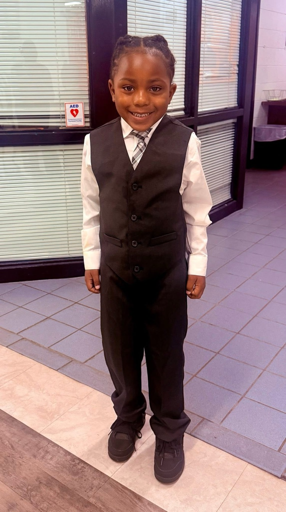 student  dressed for BHM