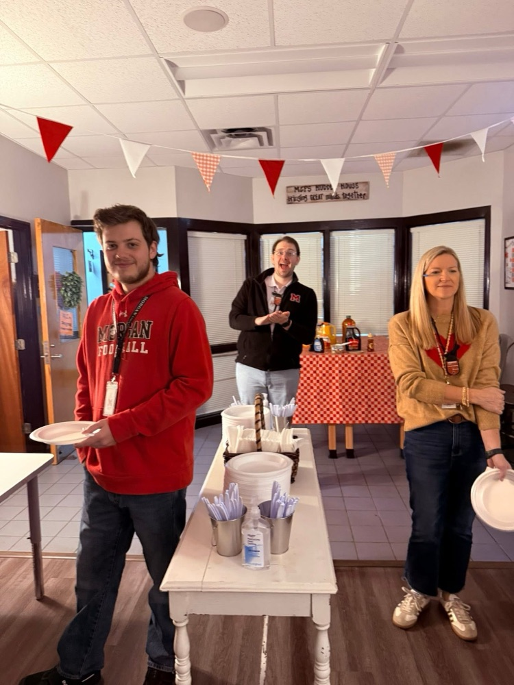 staff pancake breakfast