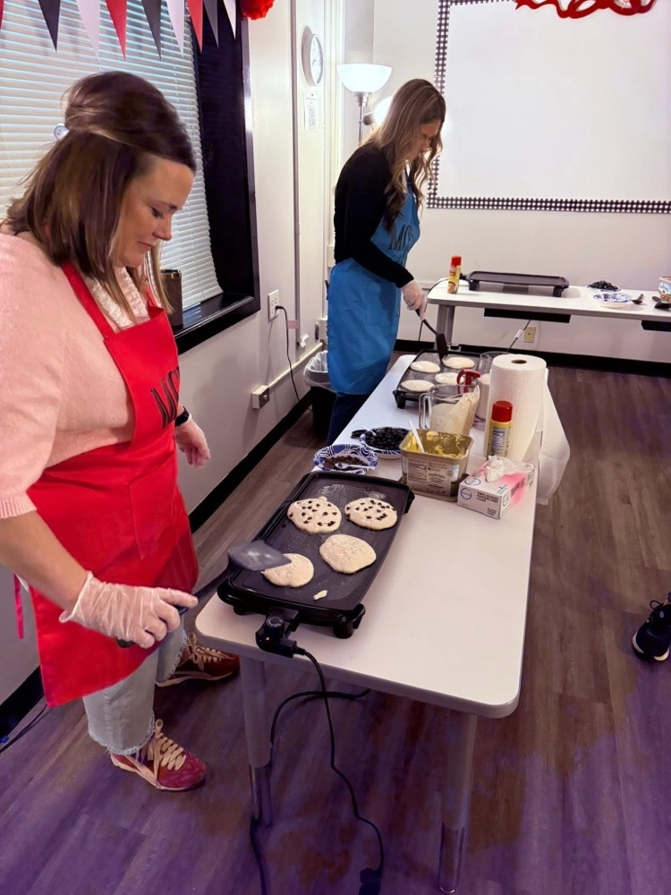 staff pancake breakfast