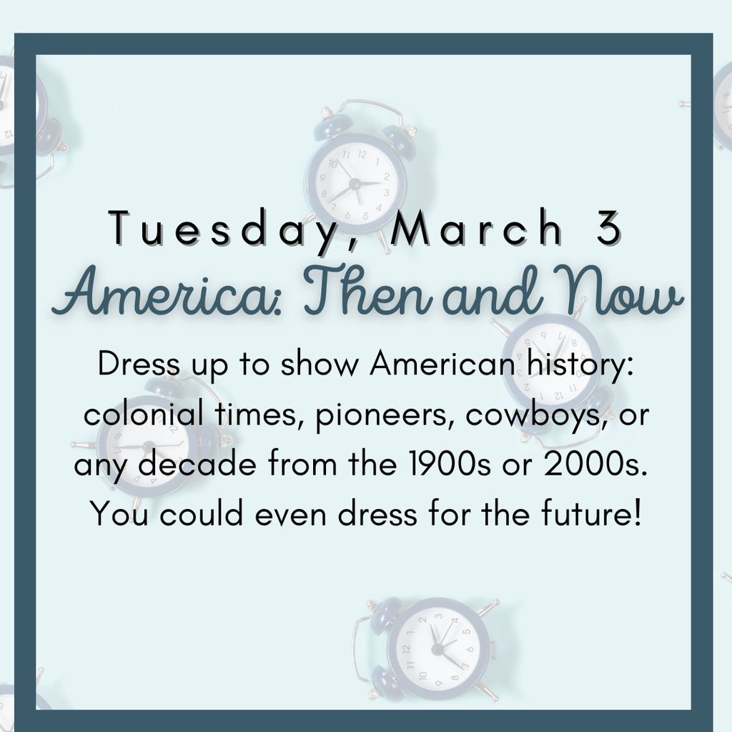 dress up days for Read Across America