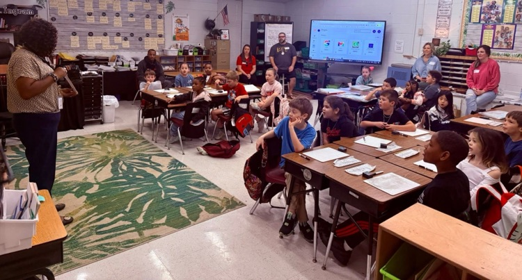 Title 1 event to inform parents about Fundations lesson