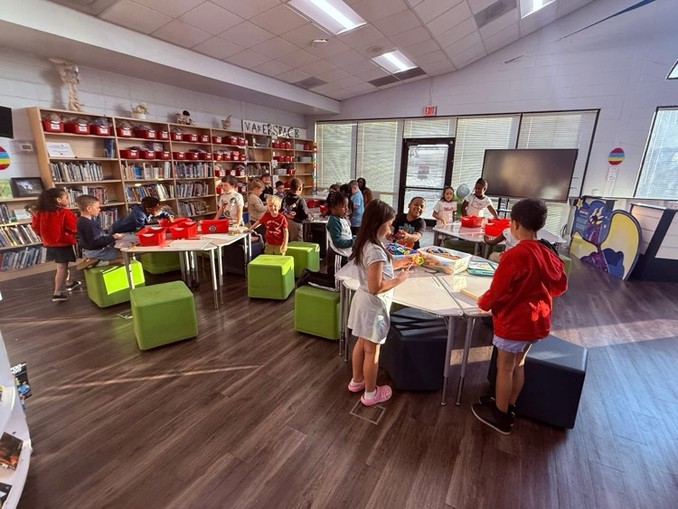 Students participated in activities from earning PBIS rewards.