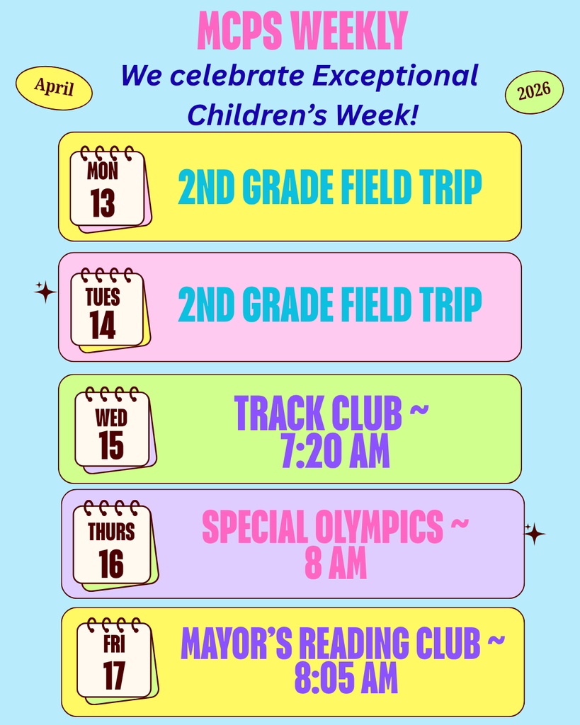 WEEKLY info for 4.13.26