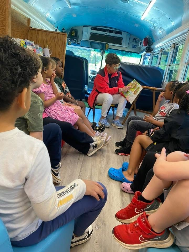 The Literacy Bus stopped by MCPS for all of our Pre-K classes to participate in a read aloud, prizes, and fun! 