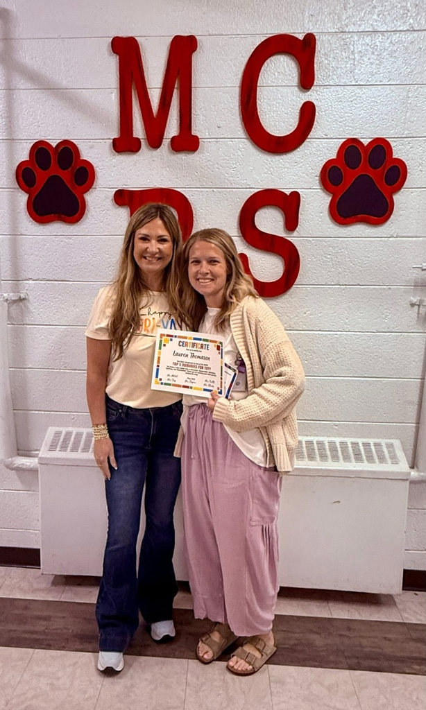 Mrs. Doolittle with Mrs. Thomason