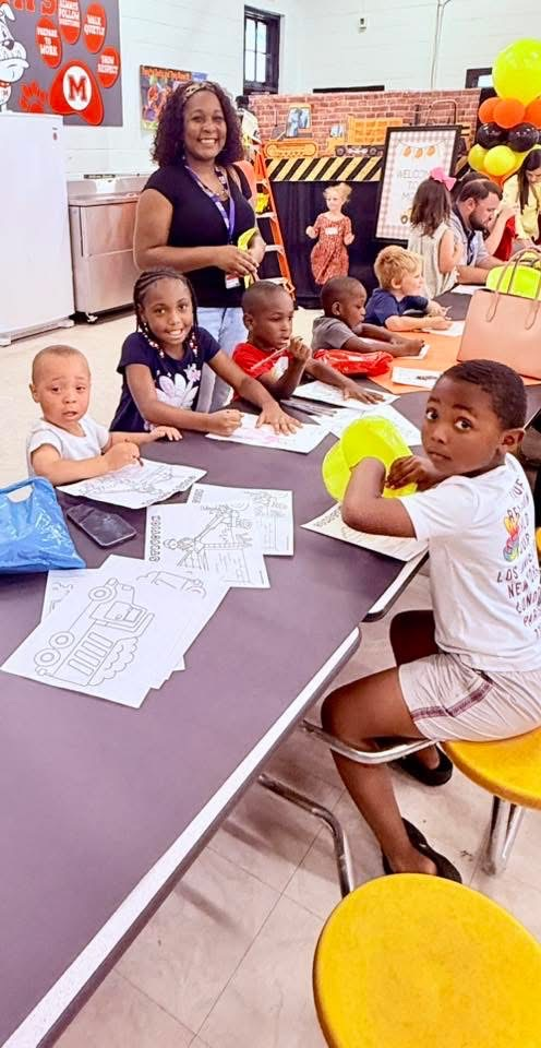 Families and upcoming Kindergarten students visited MCPS to prepare for next school year.