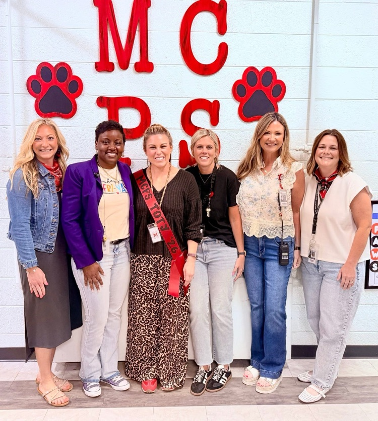 teacher of the year with administrators 