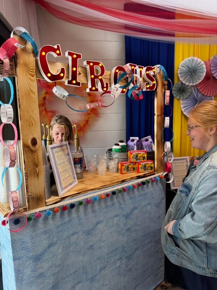 teacher appreciation week was celebrated with sweets and a hydration station. 