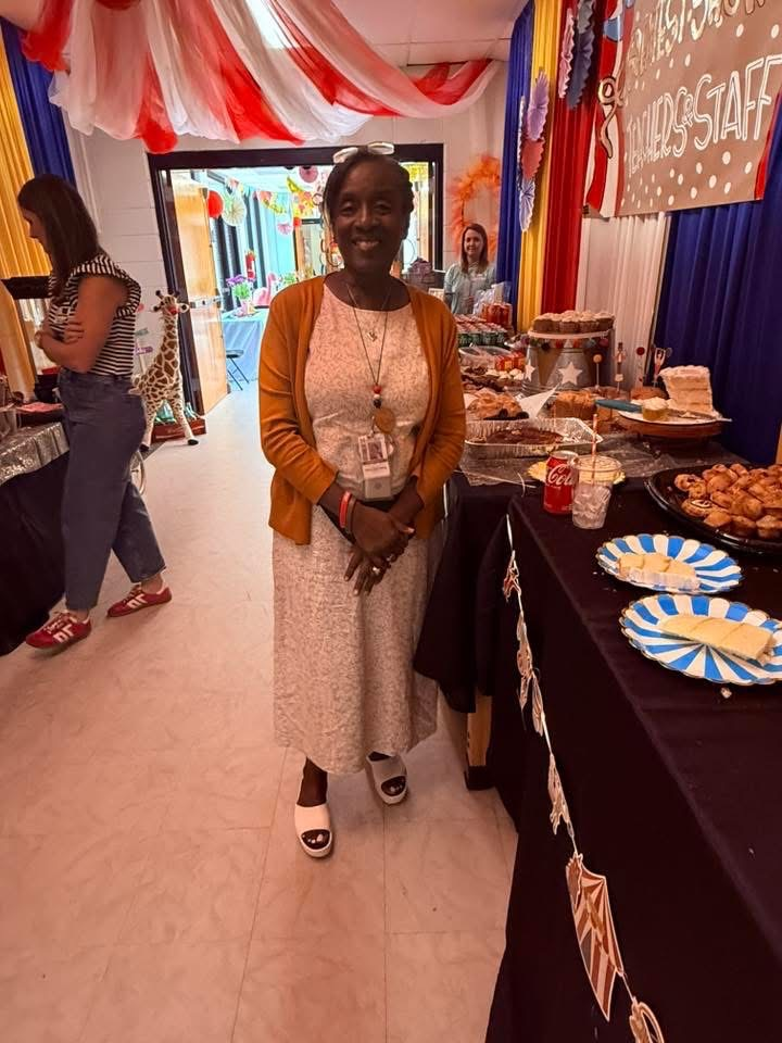 teacher appreciation week was celebrated with sweets and a hydration station. 