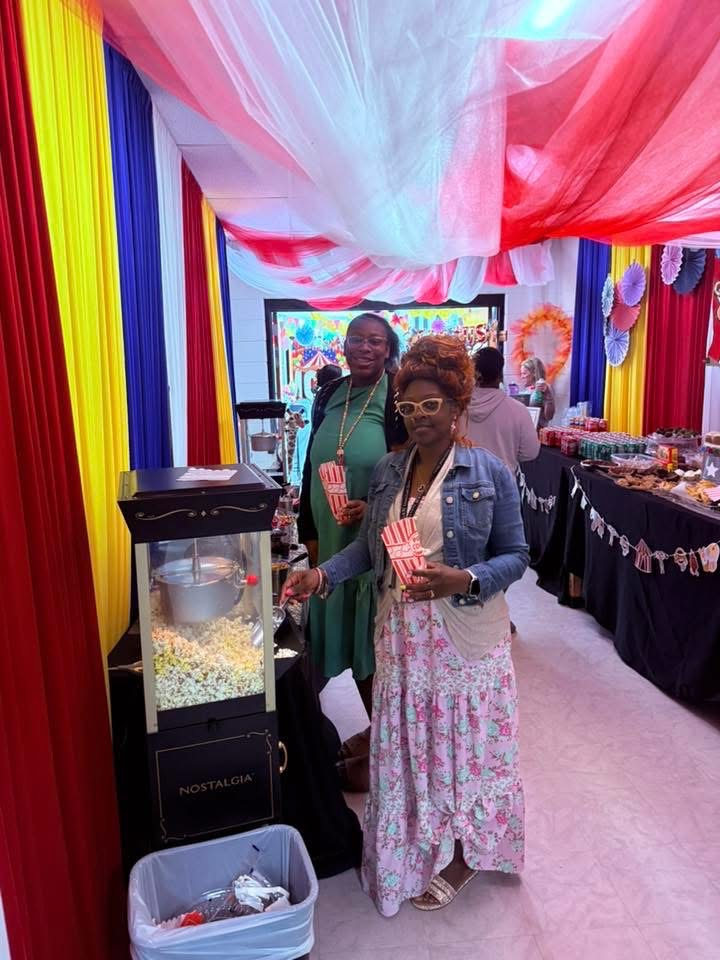teacher appreciation week was celebrated with sweets and a hydration station. 