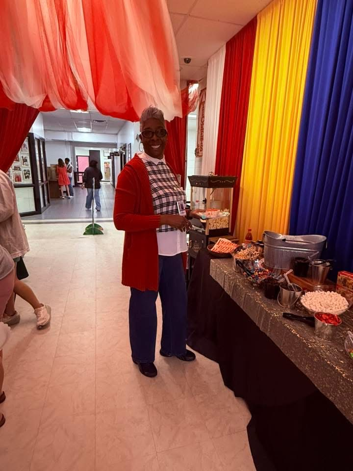 teacher appreciation week was celebrated with sweets and a hydration station. 