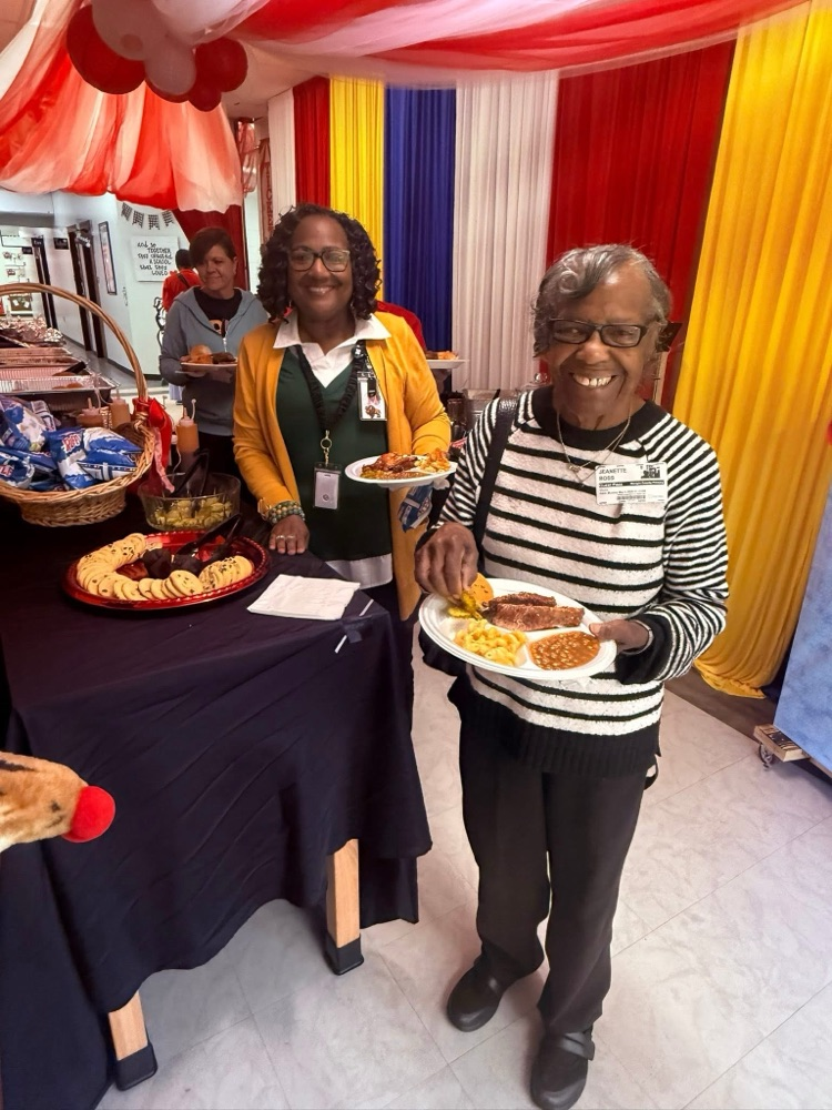 admin and PTO provided teachers with a delicious lunch for teacher appreciation week.