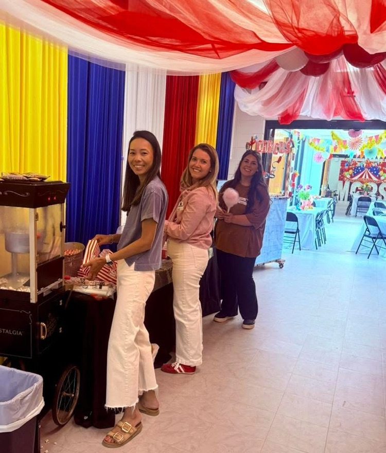 PTO provided a snack cart for teacher appreciation week.
