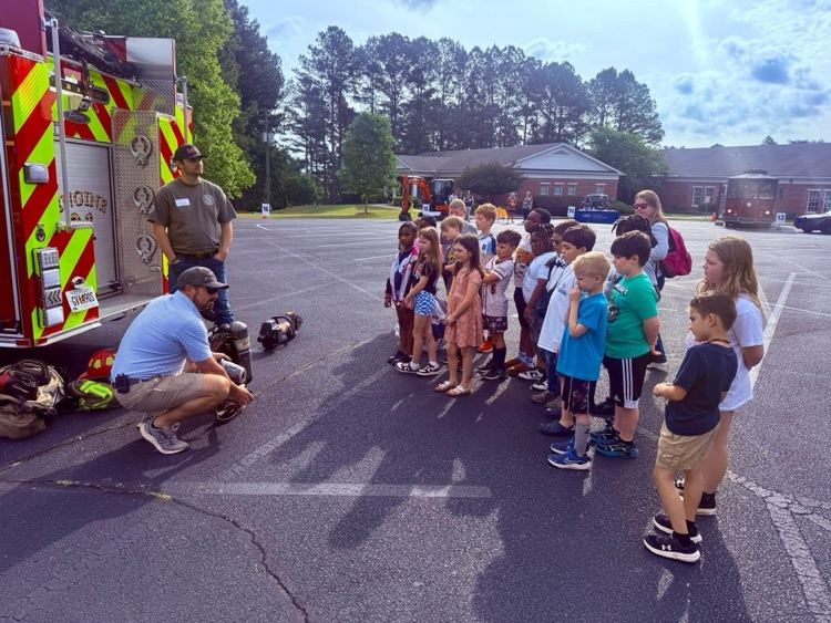 Career on Wheels for first and second grade students was informative and fun!