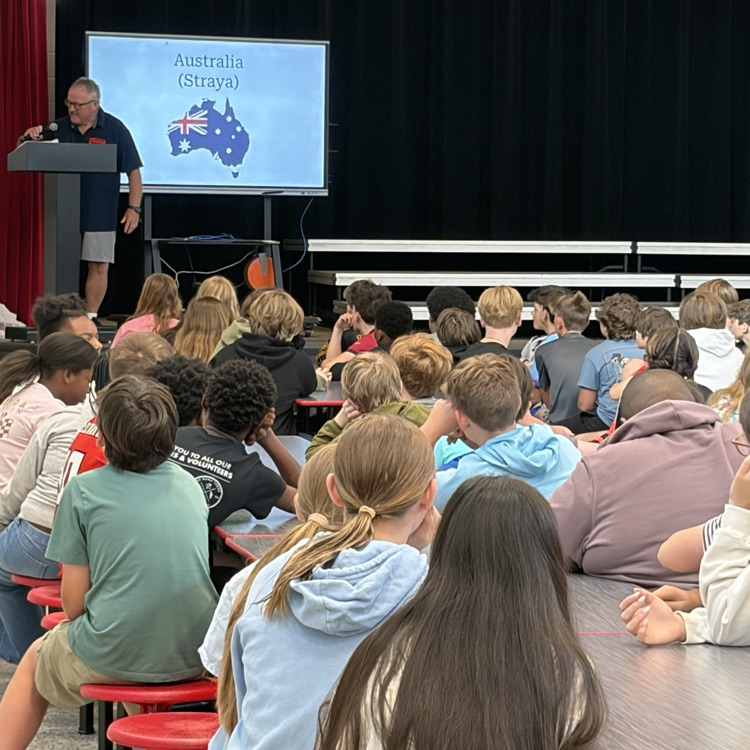 Australia Guest Speaker for 6th grade