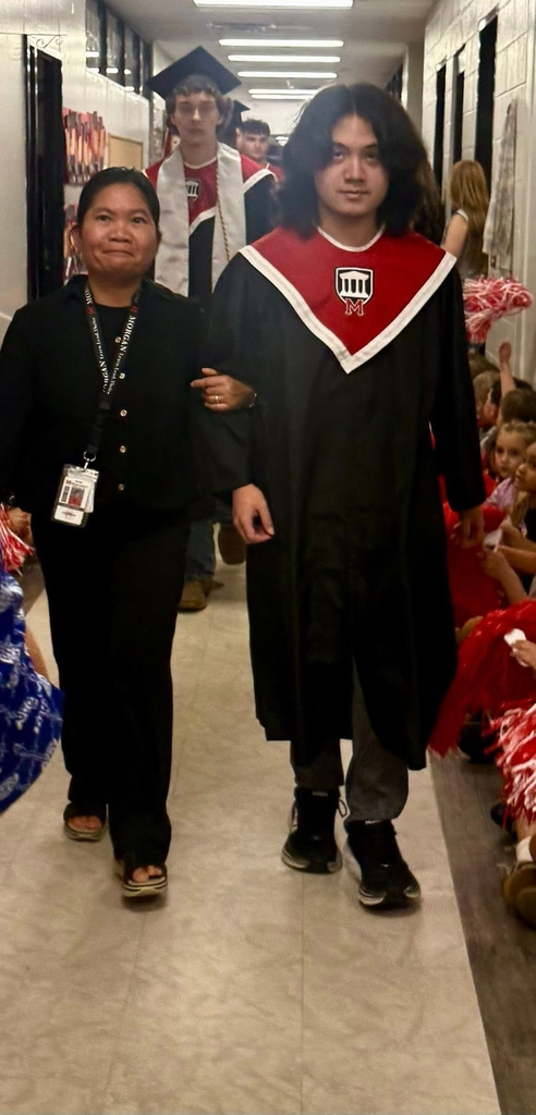 MCHS Seniors walk the halls of MCPS one last time. 