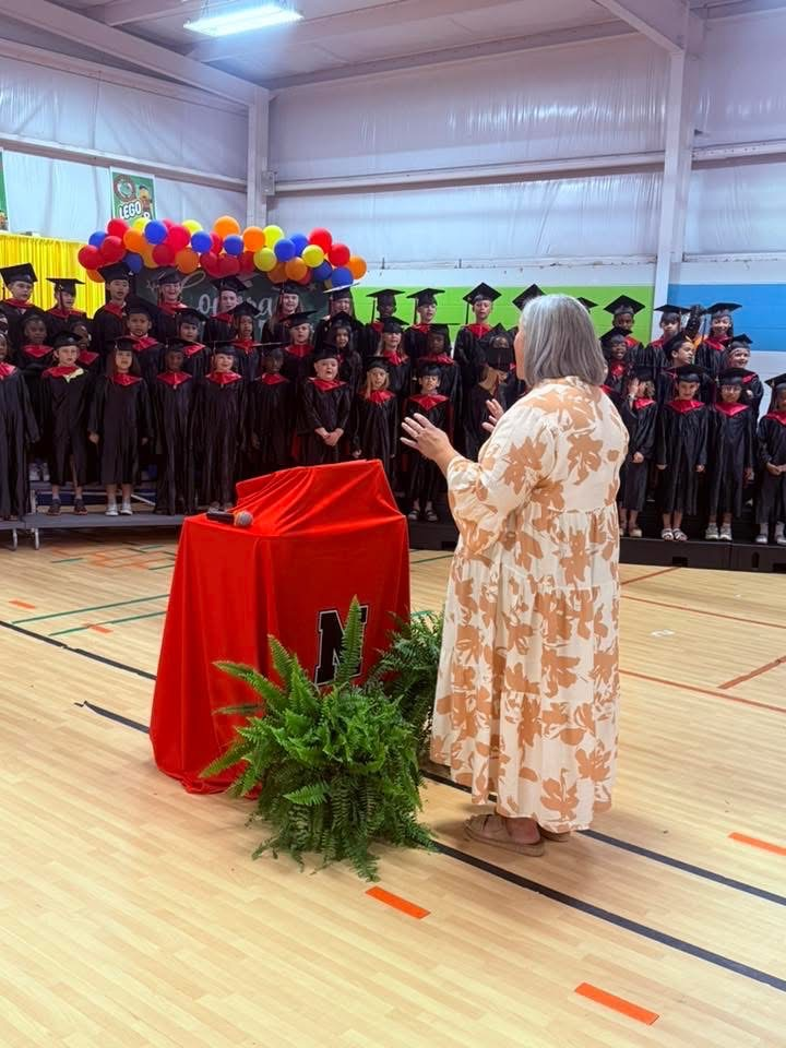 2nd grade students participated a ceremony for Goodbye Day. 