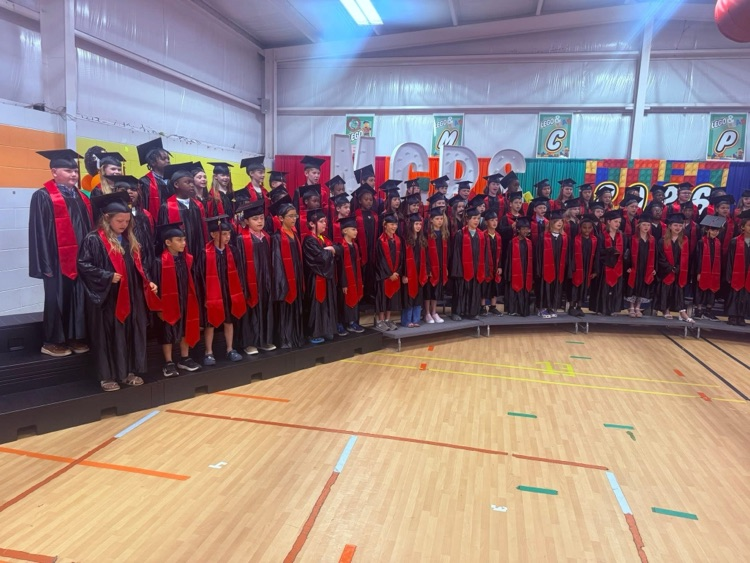 2nd grade students participated a ceremony for Goodbye Day. 