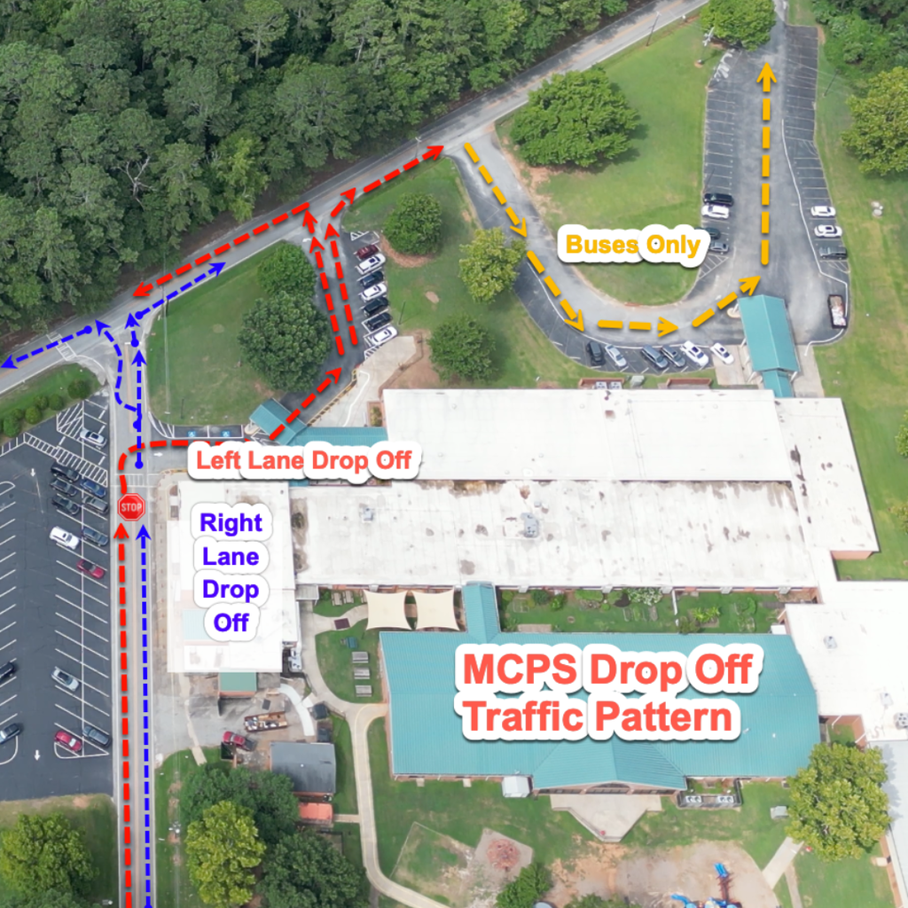 MCPS Drop Off Traffic