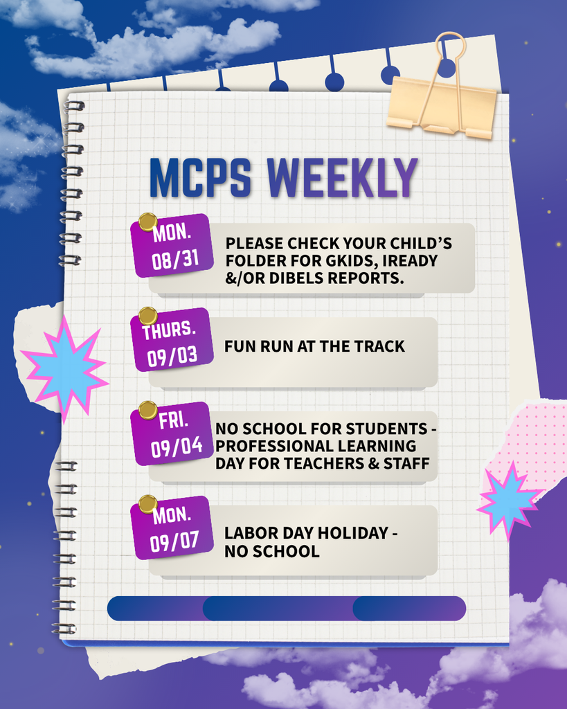 weekly info