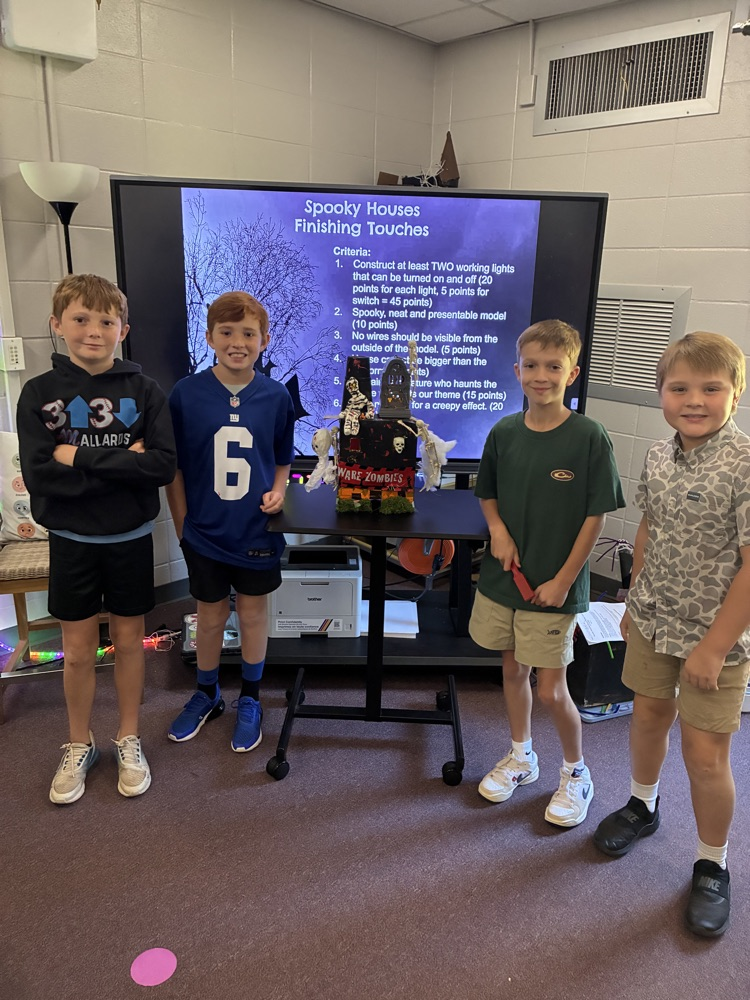 A glimpse inside project based learning with Mrs. Brame’s 5th grade Science class!