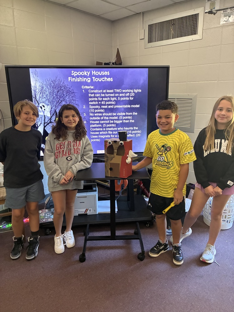 A glimpse inside project based learning with Mrs. Brame’s 5th grade Science class!