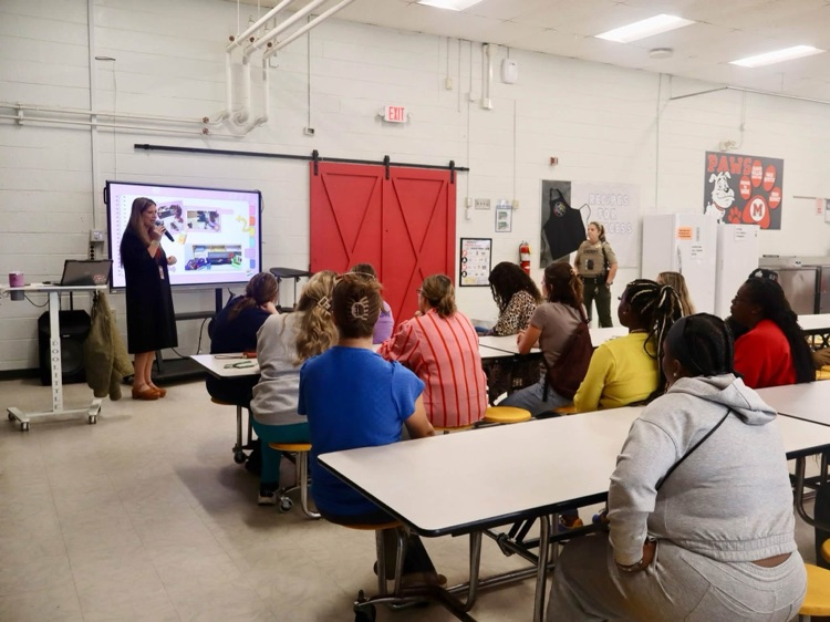 pre-k parents came to play in centers with their child.