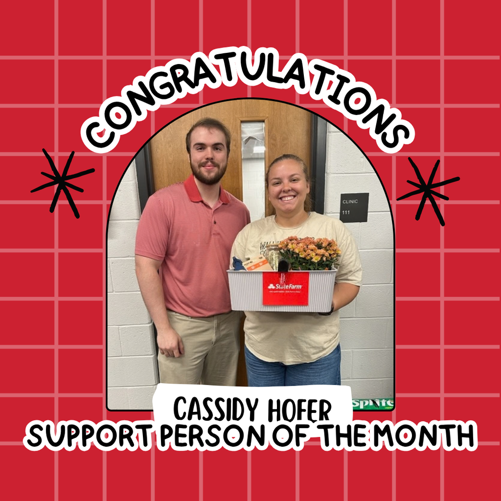Support Person of the Month