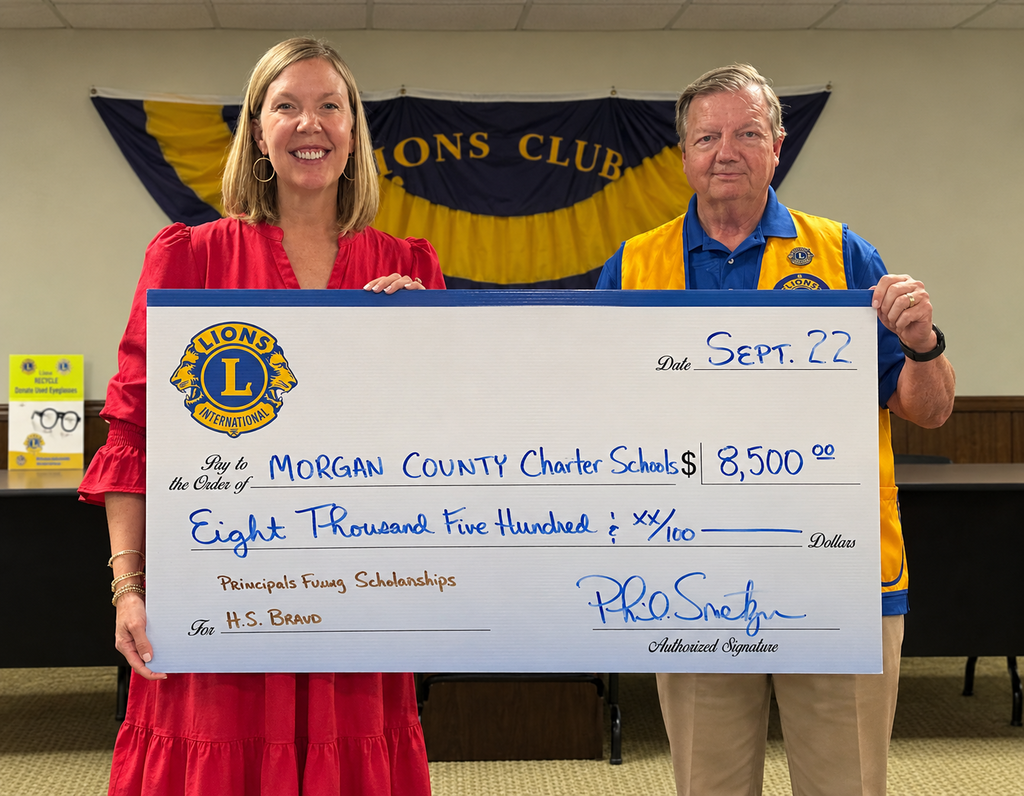 Lions Club donation