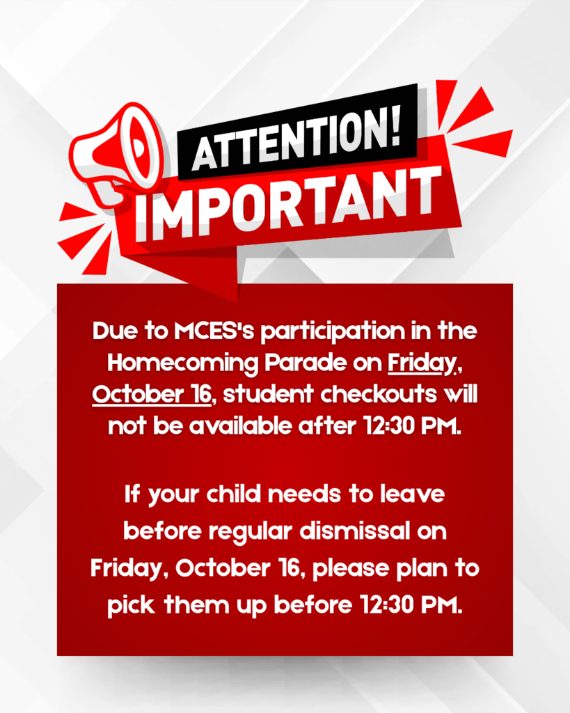 homecoming parade checkouts