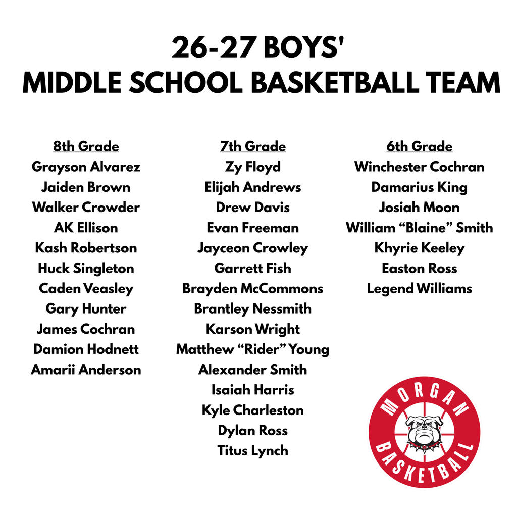 Boys Basketball Team