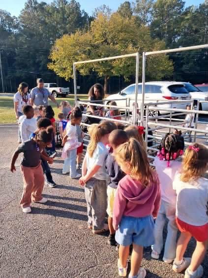 Pre-K students enjoyed Farm Day at MCPS.