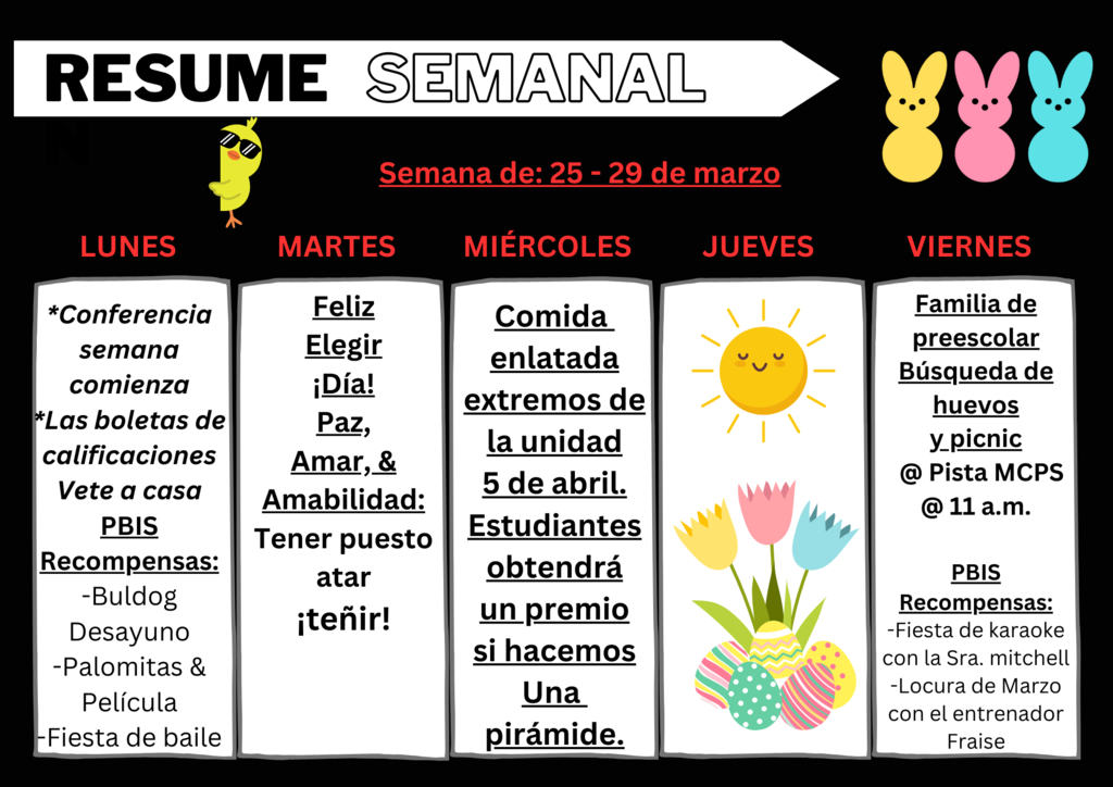 Spanish version week of 3/25