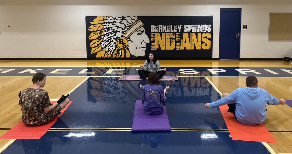 A special thanks goes out to Miss Becca from the Morgan County Partnership! She dedicated time to come to BSHS to teach yoga to the Adapted Physical Education class today. The students had a blast playing "Yoga Bingo" and are looking forward to future yoga classes!!!