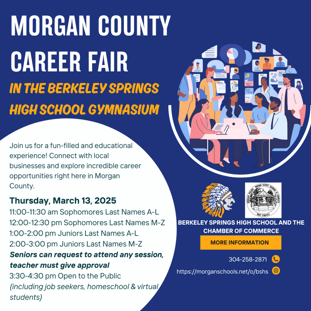 The Morgan County Career Fair in the BSHS Gymnasium