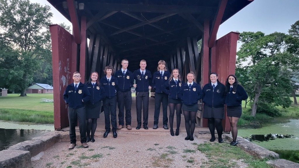 BSHS Students attending WV State FFA Convention at Cedar Lakes in Ripley WV