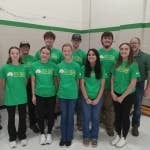 FFA students from BSHS that participated in United Way Day of Caring
