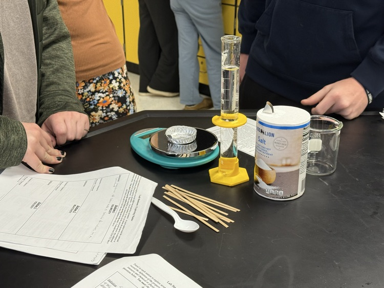 Using water and salt to explore solubility 