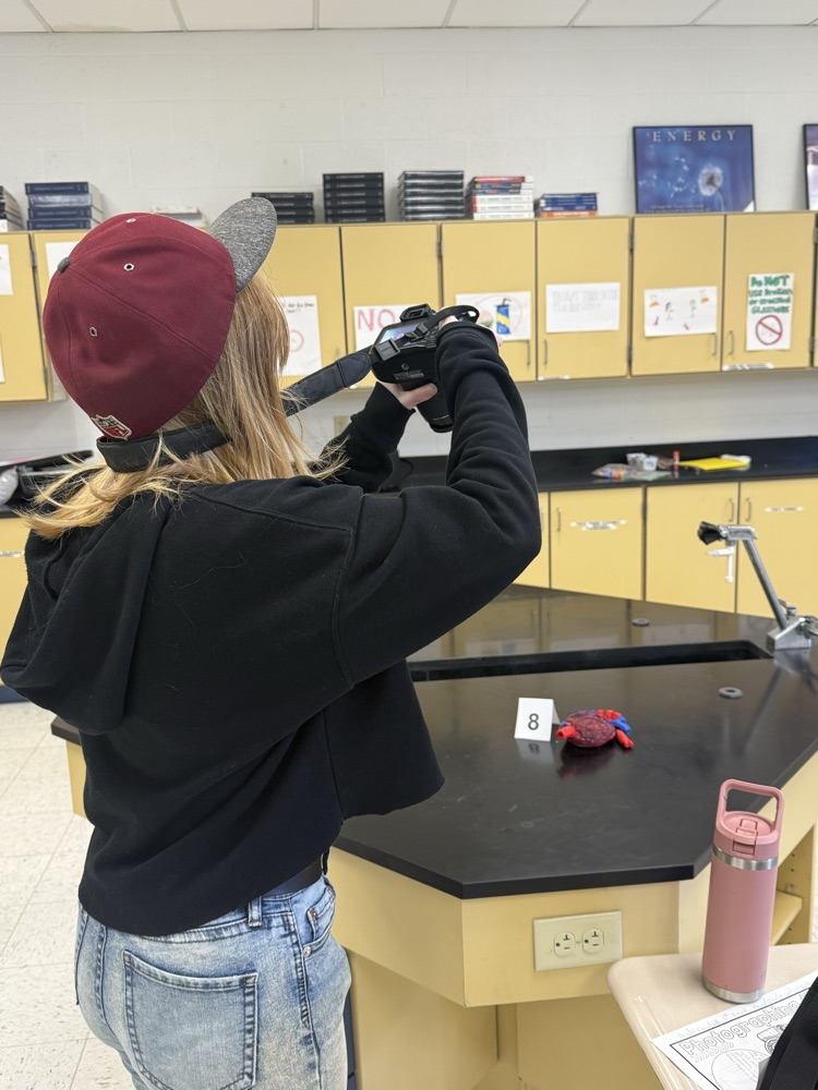 photographing evidence 
