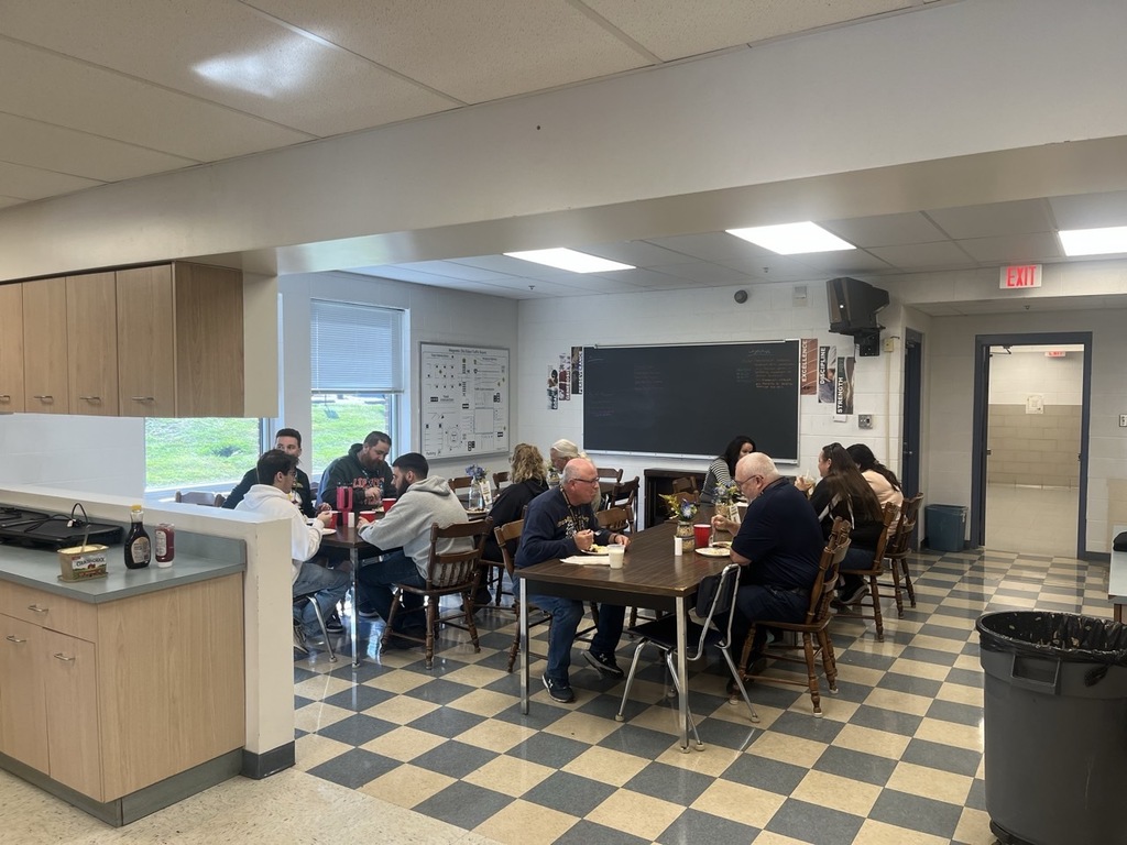 BSHS teachers enjoying the breakfast.