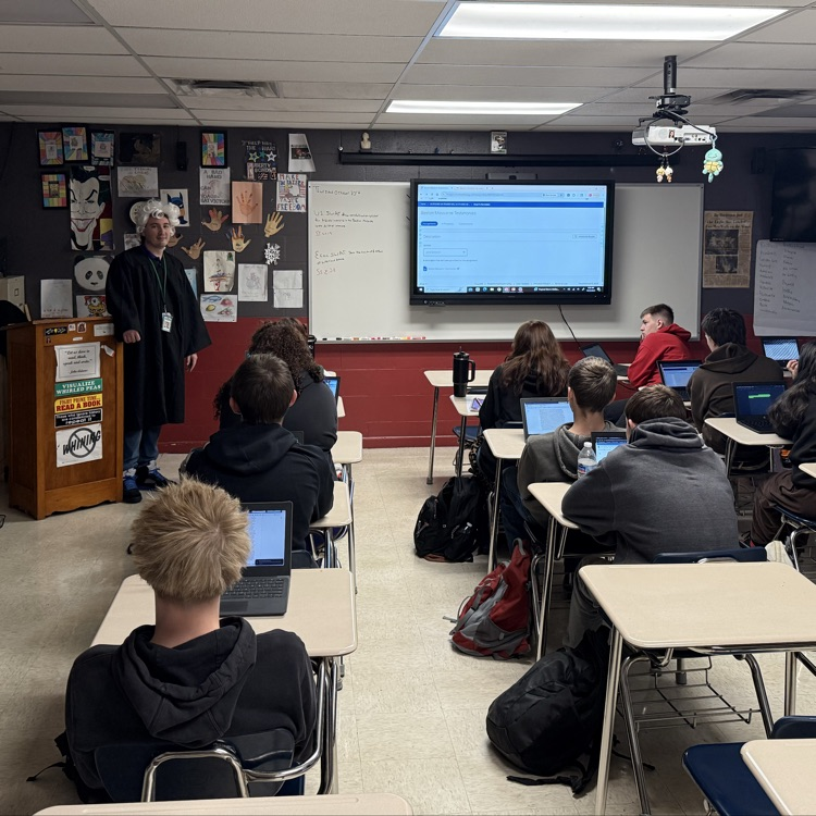 Mr. Tom Lacy’s class engaged in the legal aspects of the Boston Massacre!