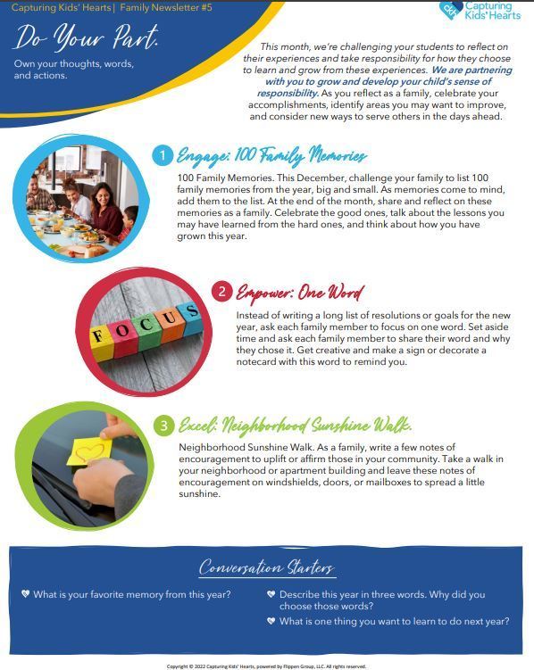 CKH December Newsletter